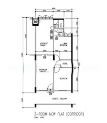 Blk 525 Bedok North Street 3 (Bedok), HDB 3 Rooms #568070241